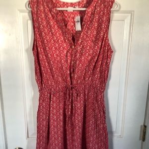 Womens Gap sleeveless dress, size medium, NWT.